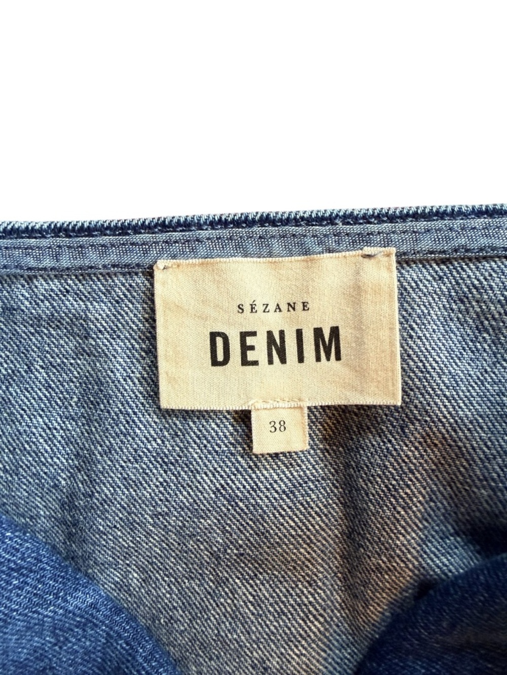 Sezane Fox Skirt Baby Blue - Size 6 - Picture 2 of 8